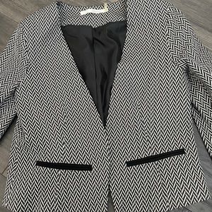 Black and White Blazer